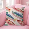 CoastalCharm Sardine Can  Maple Design Cushion Cover Happy Autumn Harvest decor Holiday Decorati Pillow Cover