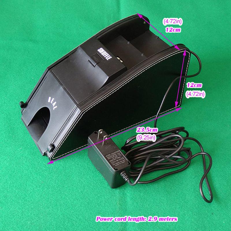 Yolispa Automatic Poker Card Shuffler 2 Deck Machine for Home Party Club Yolispa Automatic Poker Card Shuffler 2 Deck Machine for Home Party Club