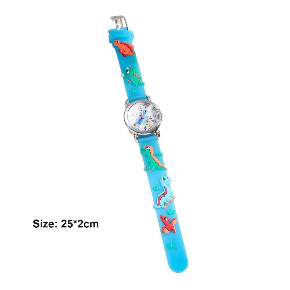 Dinosaur Children Wrist Watches Football Pattern Kid Girl Boy Study Time  For Boys and Girls