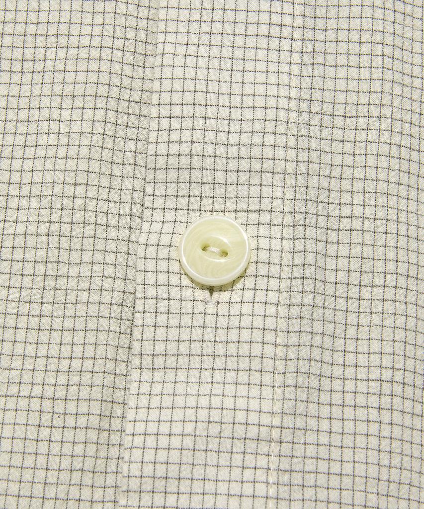 LEE Hooded Check Shirt In Ivory
