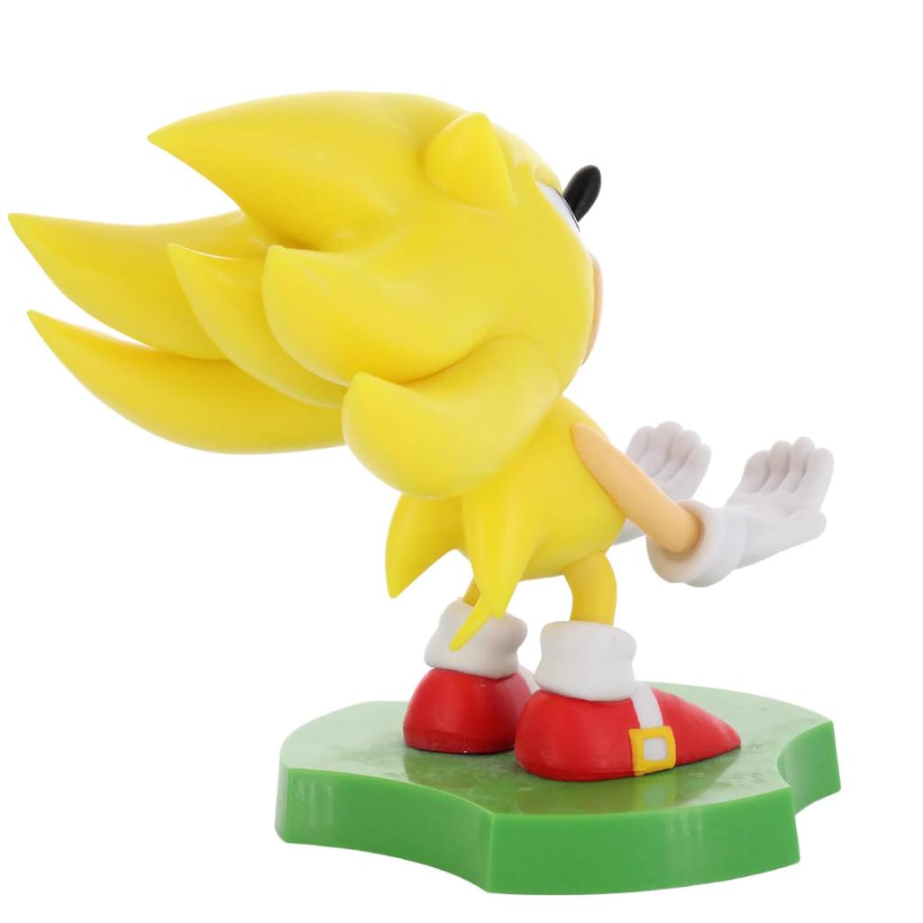 SEGA Super Sonic øretelefoner telefonkabel Guy Mini Collector med en klassisk lisensiert figur [Utsøkt spill] Hold'em - - & Holder, Stand, Twist, Sonic,