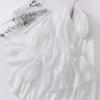 Sunscreen Smooth Silk Headscarf Breathable Thin Large Shawl Chiffon Hijab Scarf  Head Wrap