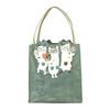 [Kusuguru Japan] Coated Tote Bag, Nekomaruke GR