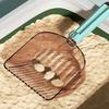 Cat Litter Scoop, Wide Slats Kitty Litter Sifter Deep Shovel Easy Speed Pooper Lifter Durable Plastic Comfy Handle Captures All Clumps