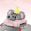 Cute Small Fleet Cartoon Animal Doll Toy Building Blocks Set with Planes Tanks Cars - Educational Puzzle Assembly Kit for Kids