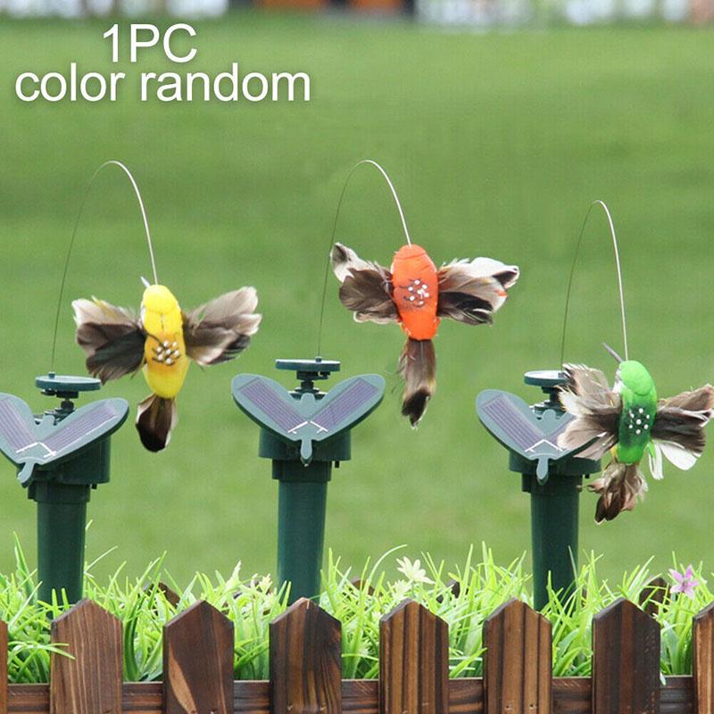 New Solar Powered Dancing Flying Simulation Bird Electric Hummingbird Vibration