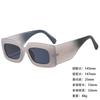 Foreign Trade Sunglasses Wide Legs Big Frame Vgo88 Men'S And Women'S Jelly Color Personalized Uv400 Sunglasses