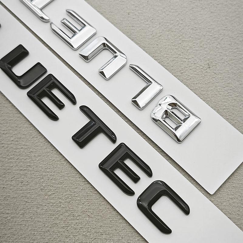 For Mercedes Benz Diesel Letter Logo BLUETEC Side Fender Badge Rear Trunk Emblem Decal C E S GLE Class Auto Exterior Accessories
