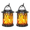 LED Solar Lamp Flickering Flame Solar Soft Glow Waterproof Lantern Auto On/Off Decorative Hanging Lantern Garden Decoration