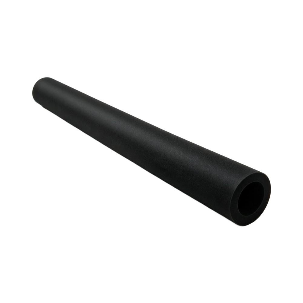 Black Rubber Plastic Foam Insulation Sleeve for 2 Inch Pipes Fire Resistant Weatherproof 3.2mm x 52mm x 1900mm