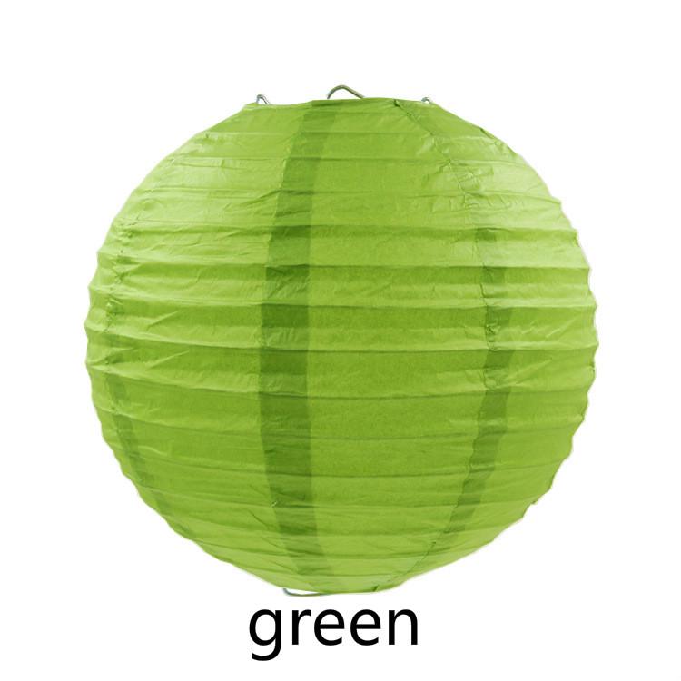 סיני/יפני עגול מנייר פנס יום הולדת חתונה עיצוב מתנת יום הולדת מלאכת יד DIY lampion אספקת כדור פנס תלוי לבן