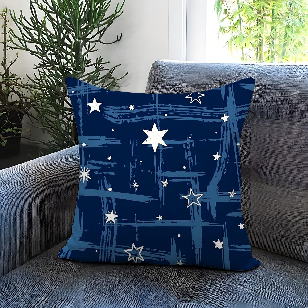 The Starry Sky Cushion Cover Comfortable Reversible Pillow Cover Ideal for Car Sofa Bedroom Beyond