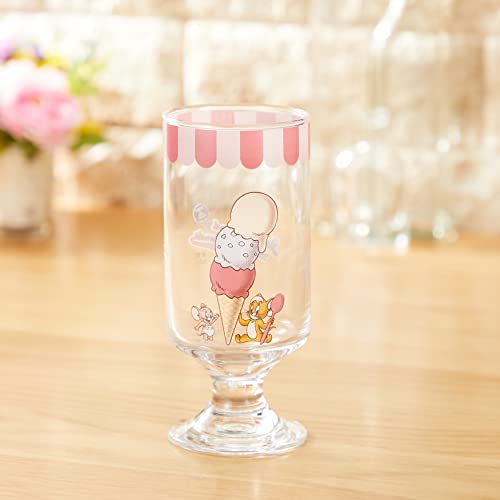 Sun Art "Tom and Jerry" Ice Cream Glass 350ml, Made in Japan, SAN3575
