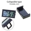 Compact Car Truck Clock Self-Adhesive Digital DisplayClock for Vehicle Dashboard Bedroom Digtal Clock