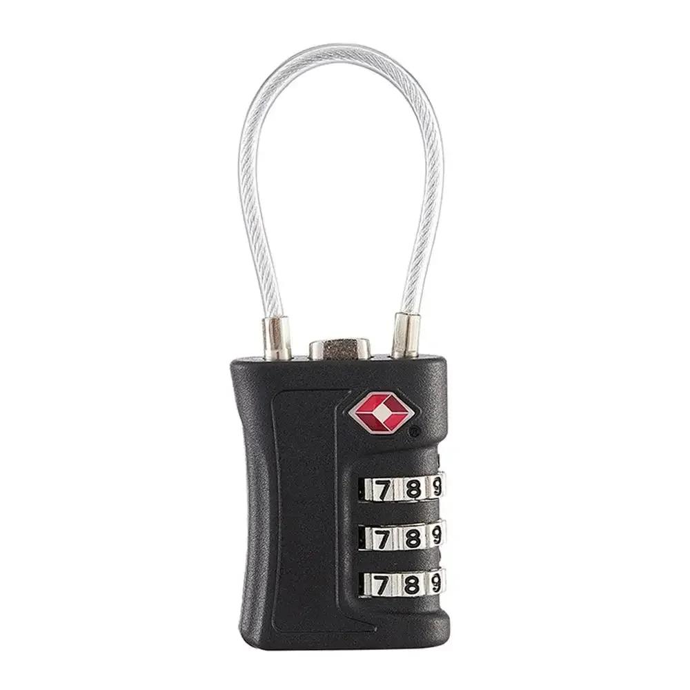 TSA Customs Code Lock Portable Anti-Theft 3 Digit Combination Password Lock Travel Luggage Security Tool Cabinet Locker Lock