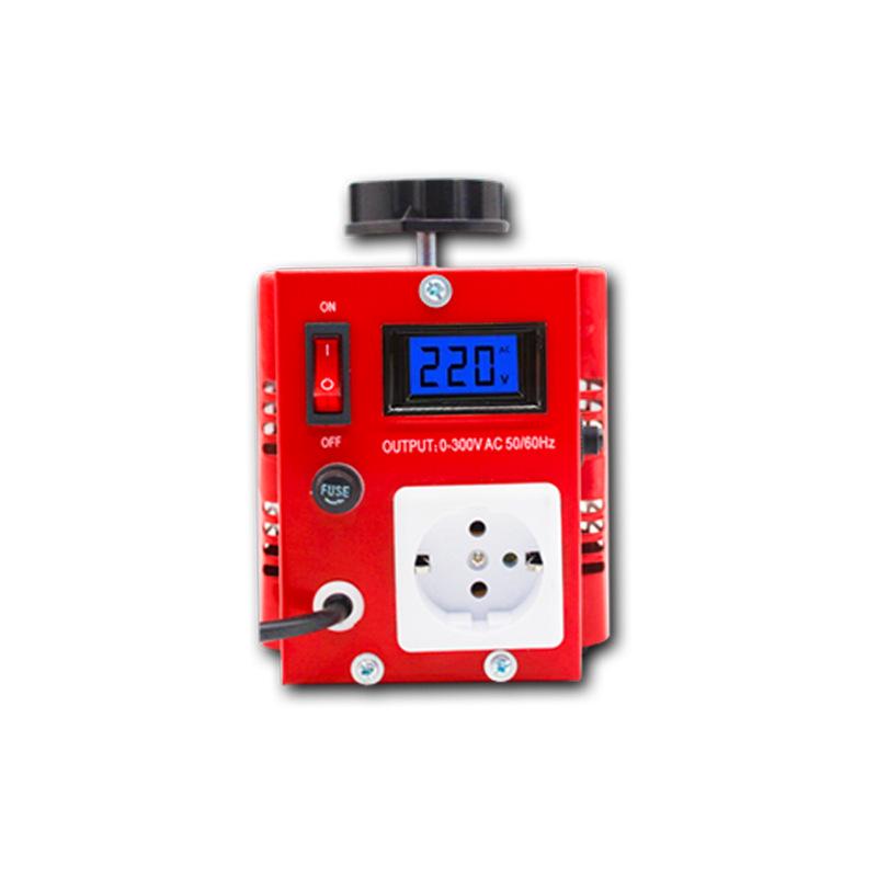 

European Standard 220V Single-Phase Voltage Regulator, 0-300V AC, Contact Type, 1KVA