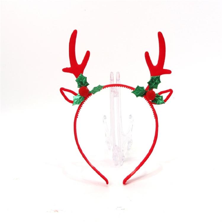 Weihnachtsthema Geweih-Haarband Festival Pailletten Rentier-Haarreif Familienfeier Kopfschmuck Feiertagsparty Zubehör