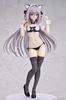 Q-six Tsuki Ni Yorisou Otome No Sahou Sakurakoji Luna Cat-Eared Maid 1/6 Scale PVC Painted Complete Figure