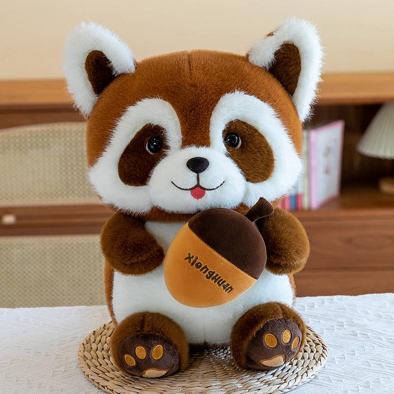

Nut Raccoon Plush Toy Pillow Room Decoration Ornament Children Gifts Pp Cotton 30cm/11.81in