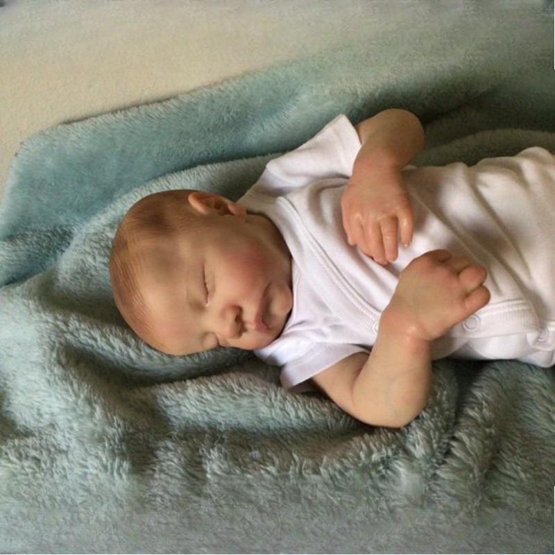 

Лялька Reborn 45 см/17 дюймів, повне тіло, м’яка вінілова лялька Baby Doll, лялька reborn, подарунок для сім’ї, вінілова лялька для дівчинки Reborn Doll girl + clothes