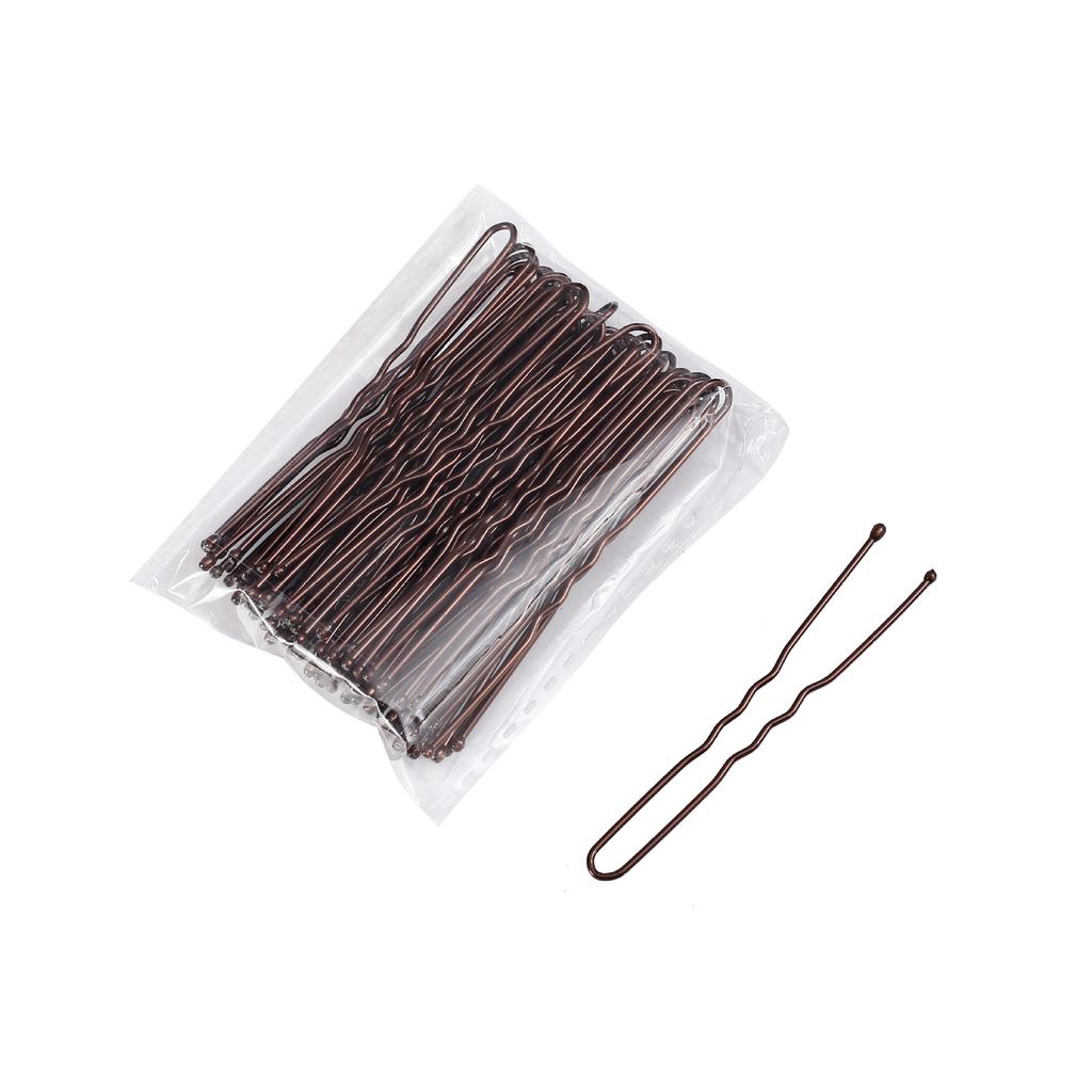 100/10 Stück Damen Haarspange Frisur Gold Haarnadel Einfache Metallische Locke U-Form Haarnadel Damen Styling Haaraccessoires