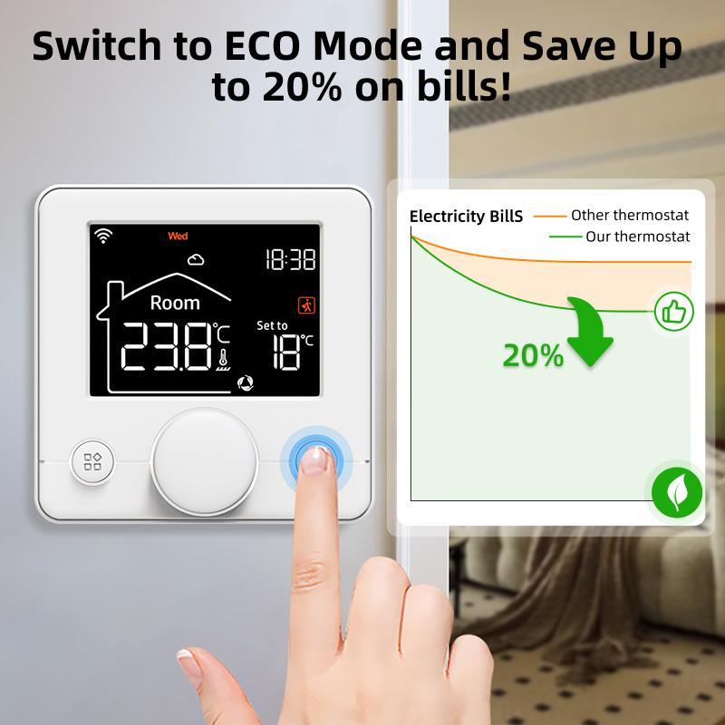 EZAIOT tuya smart home thermostat water electric floor heating gas boiler WiFi temperature remote controller with google alexa Fuel Injectors 6