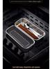 Stainless Steel Kitchen Cabinet with Draining Chopstick and Spoon Holder
