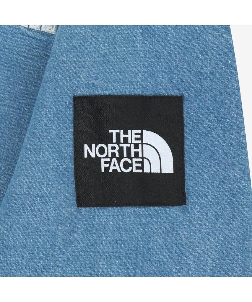 The North Face Nj3Bs09J White Label Brise Denim Jacket Light Blue