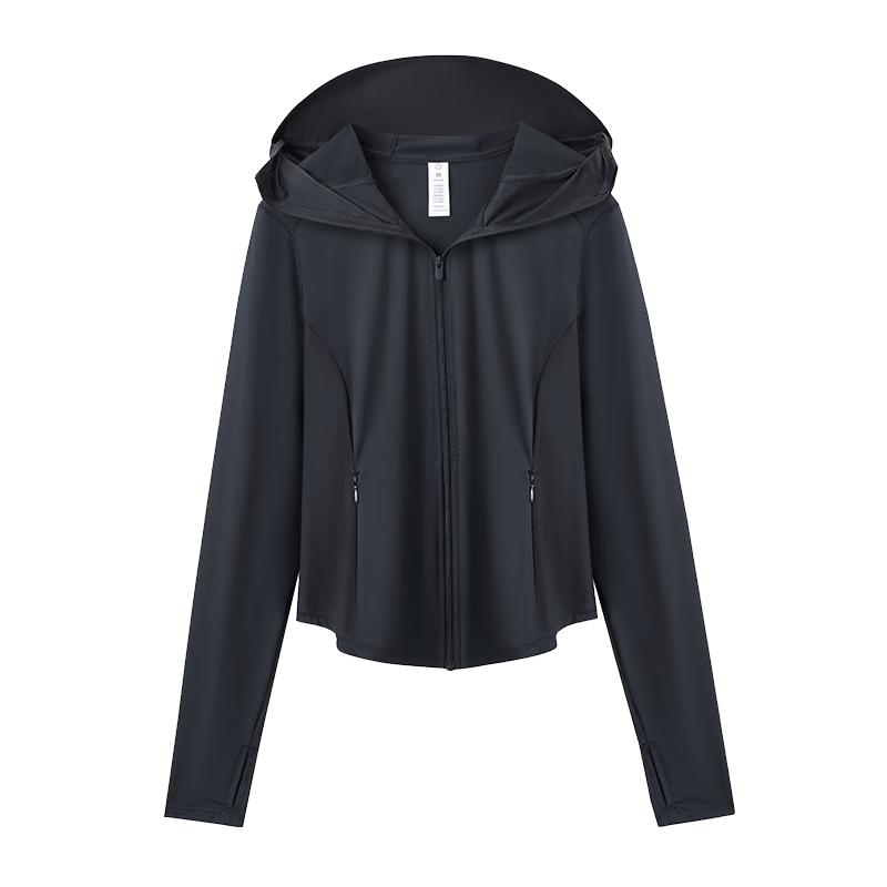 

Женская куртка JD Jingzao с капюшоном, защита от солнца UPF800+, охлаждающая L