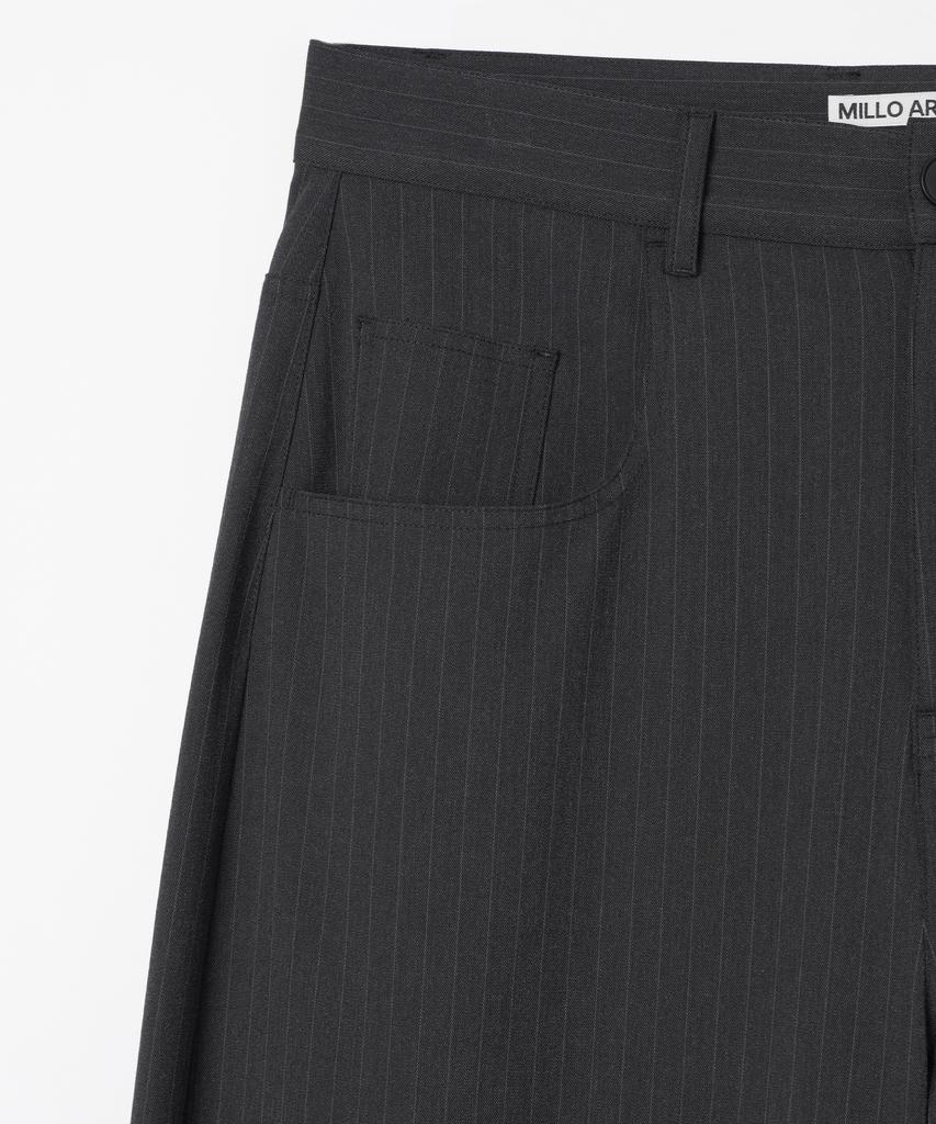 MILLO ARCHIVE Reflect Stripe Pants [Black]