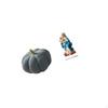 Halloween Pumpkin Sofa Cushion And 2D Acrylic Tabletop Ornament for Festive Bedroom Holiday Home