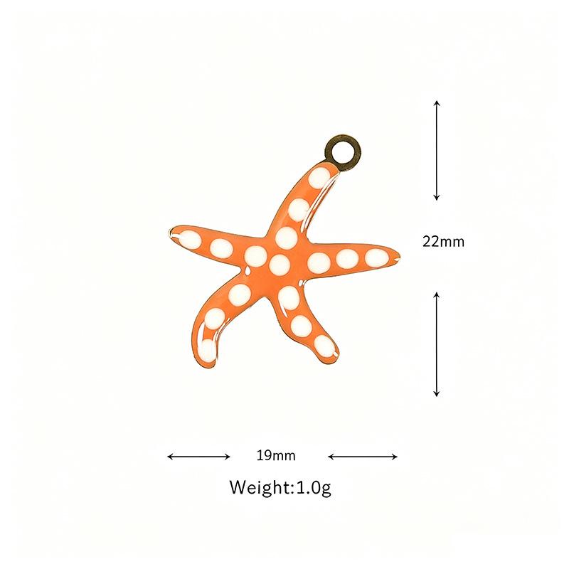 Stainless Steel Ocean Fish Starfish Pendant Necklace & Earring Accessories