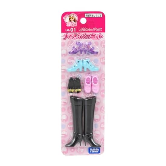 Takara Tomy Licca-chan LG-01 Uroczy Zestaw Butów, Przebieranki, Zabawa w udawanie, Zabawka, Wiek 3+