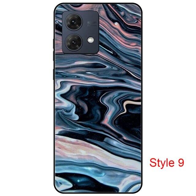 Pentru Motorola Moto G84 Husă MotoG84 Husă neagră din spate 6,5 inci Husă antișoc Moale Bara de protecție anti-alunecare Tpu Durabilă Protecție completă