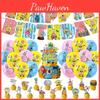 Spongebob Birthday Party Supplies Ocean Theme Decoration Set