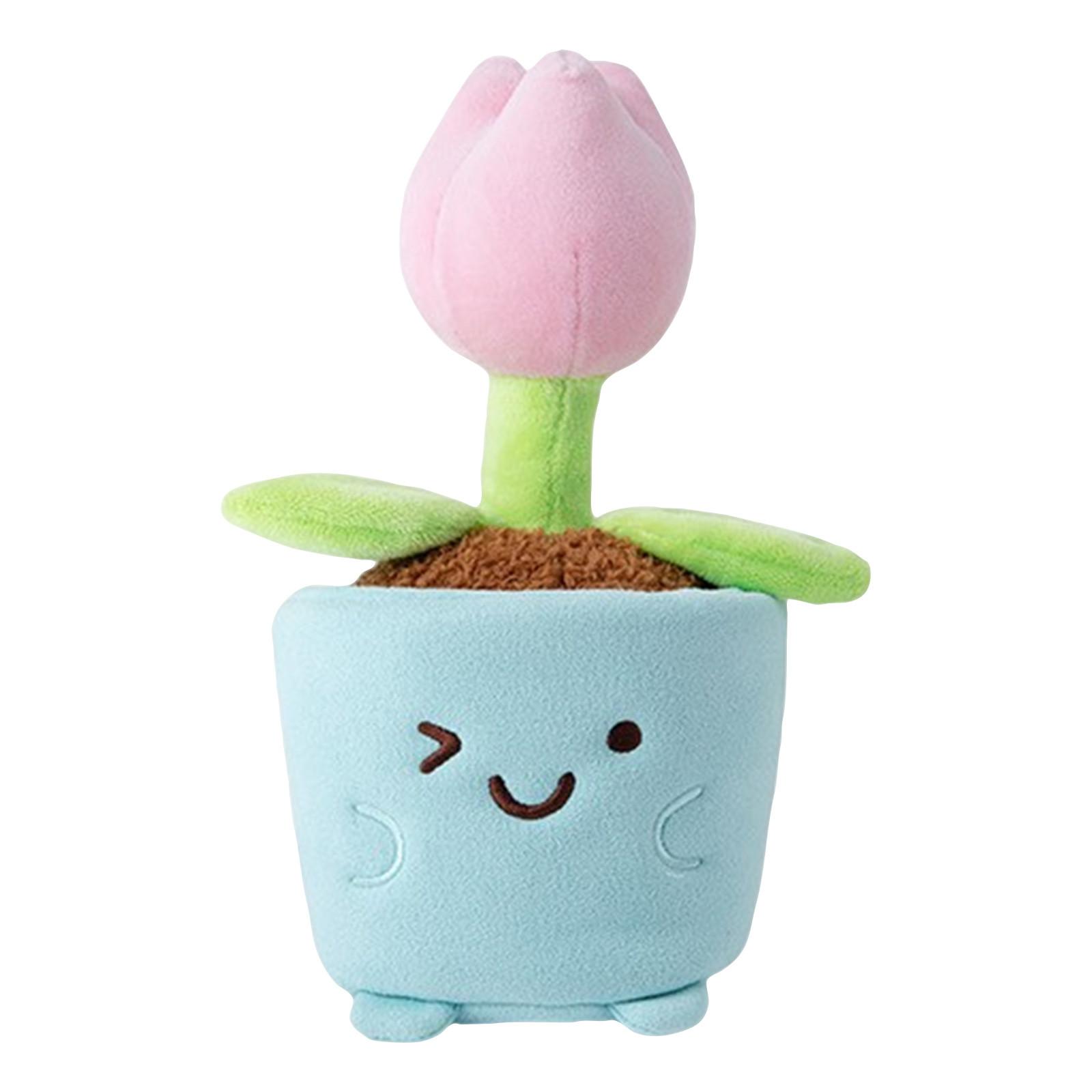 

Симуляция мультяшных подсолнухов, тюльпанов, горшечных растений, плюшевых игрушек, орхидеи джентльмена, удача на передовой, куклы пионы 1 шт., One Size