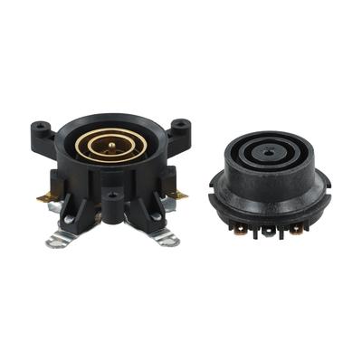 Thermostatstecker Elektrische Wasserkocher-Thermostat Flammhemmendes Material Schneller Austausch Wasserkocherstecker Schwarz