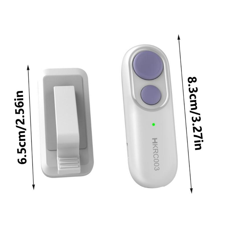 Multifunction Page Turner Button Remote Controller for Convenient Reading Stable Transmission Travel Friendly