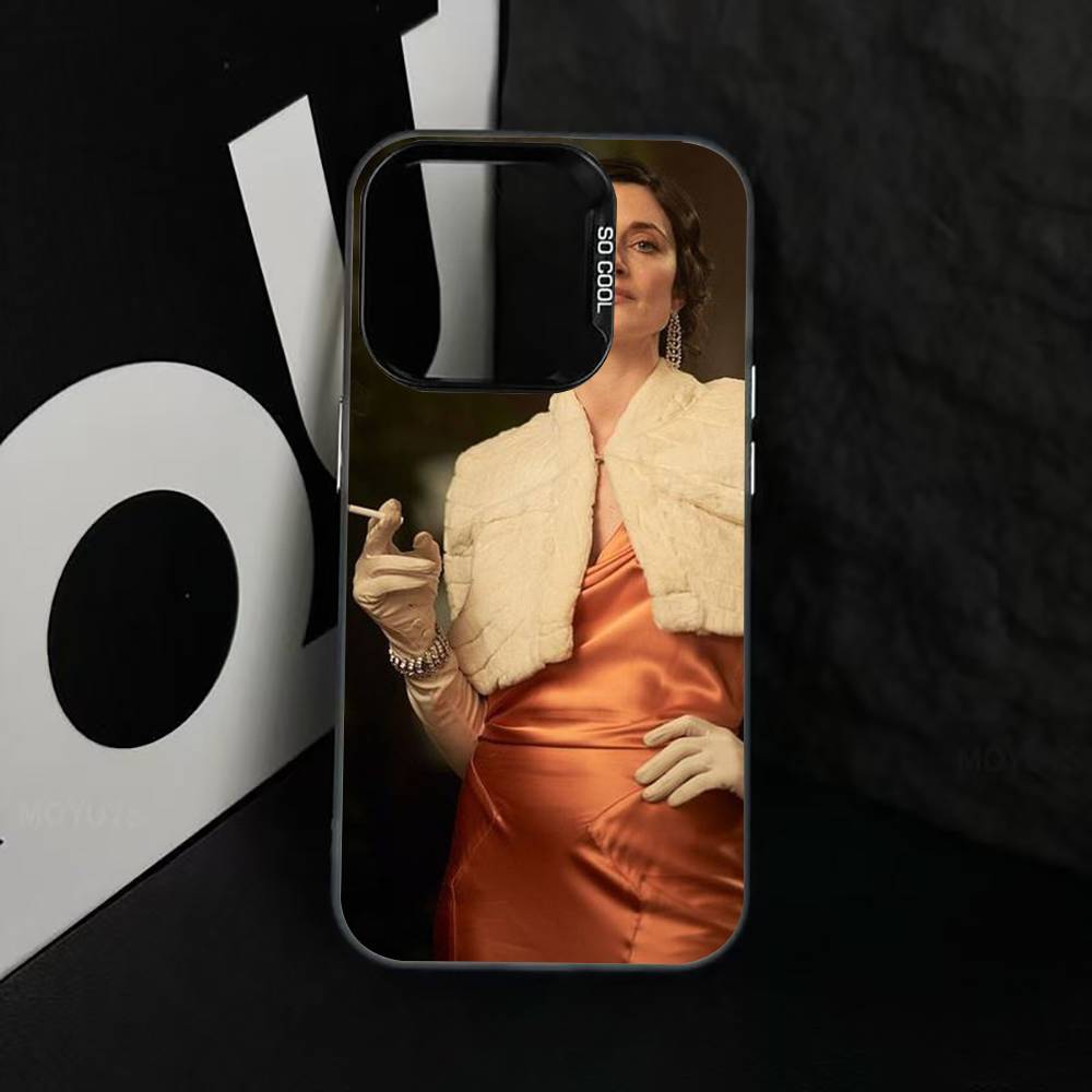 

P-B-Lizzie Stark Phone Case For iPhone 17,16,15,14,13,12,11 Plus,Pro Max,XS,Colorful Silver Phone case Funda Cover iPhone15plus