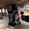 Gothic Cyber Sigil Cross Phone Case For Samsung S 24 Fe 25 Ultra Plus 20 Lite 21 30 22 23 24 22 Ultra 5G Fundas
