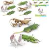 Lifelike Insect Model Set With Four Unique Designs Including Orchid Mantis Leaf Insect And More
