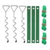 BAAJ-Tree Stake Kit, Heavy Duty Spiral Tree Stakes And Supports For Leaning Trees And Young Trees Straightening