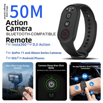 Actiecamera Afstandsbediening Voor DJI & Voor Insta360 Voor Go Pro Veelzijdige Vingertop Afstandsbediening Met Polsband Camera Accessoires