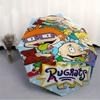 Rugrats Automatic Open Umbrella Compact Foldable Design, Durable Fabric for Casual Travel Companion for Outdoor a0822036