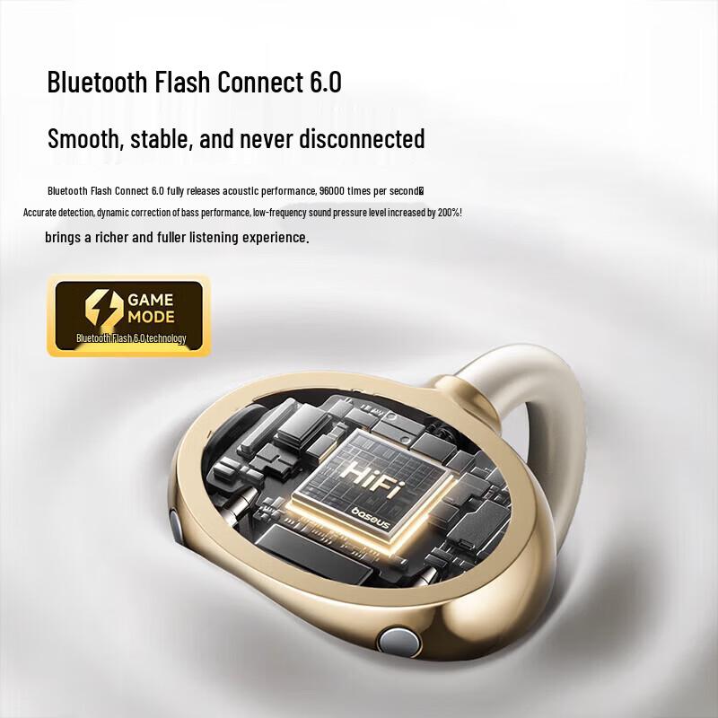 Philips TAT3469 Open-Ear Clip Bluetooth Sports Earphones