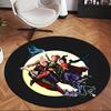 Hocus Pocus (5) Round Office Rug Decorative Floor Rug for Office Bedroom Living Room and Home Space