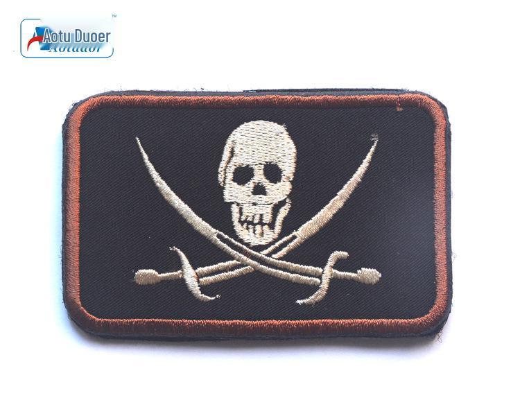 US Navy SEALs Jolly Roger Totenkopf Moral-Patch