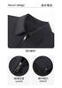 High end business executive jacket with mulberry silk and nylon stretch, men's and middle-aged solid color spring top jacket