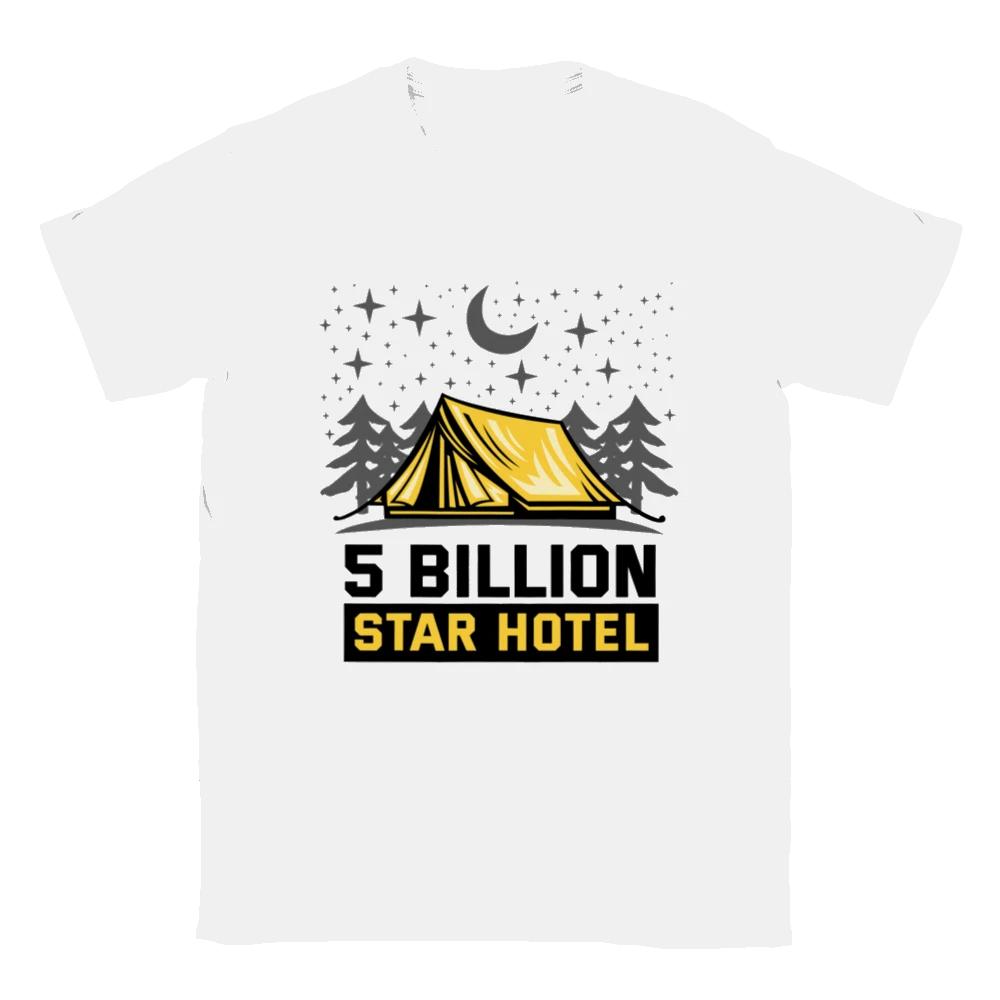 5 Billion Star Hotel Camping T-shirt XL