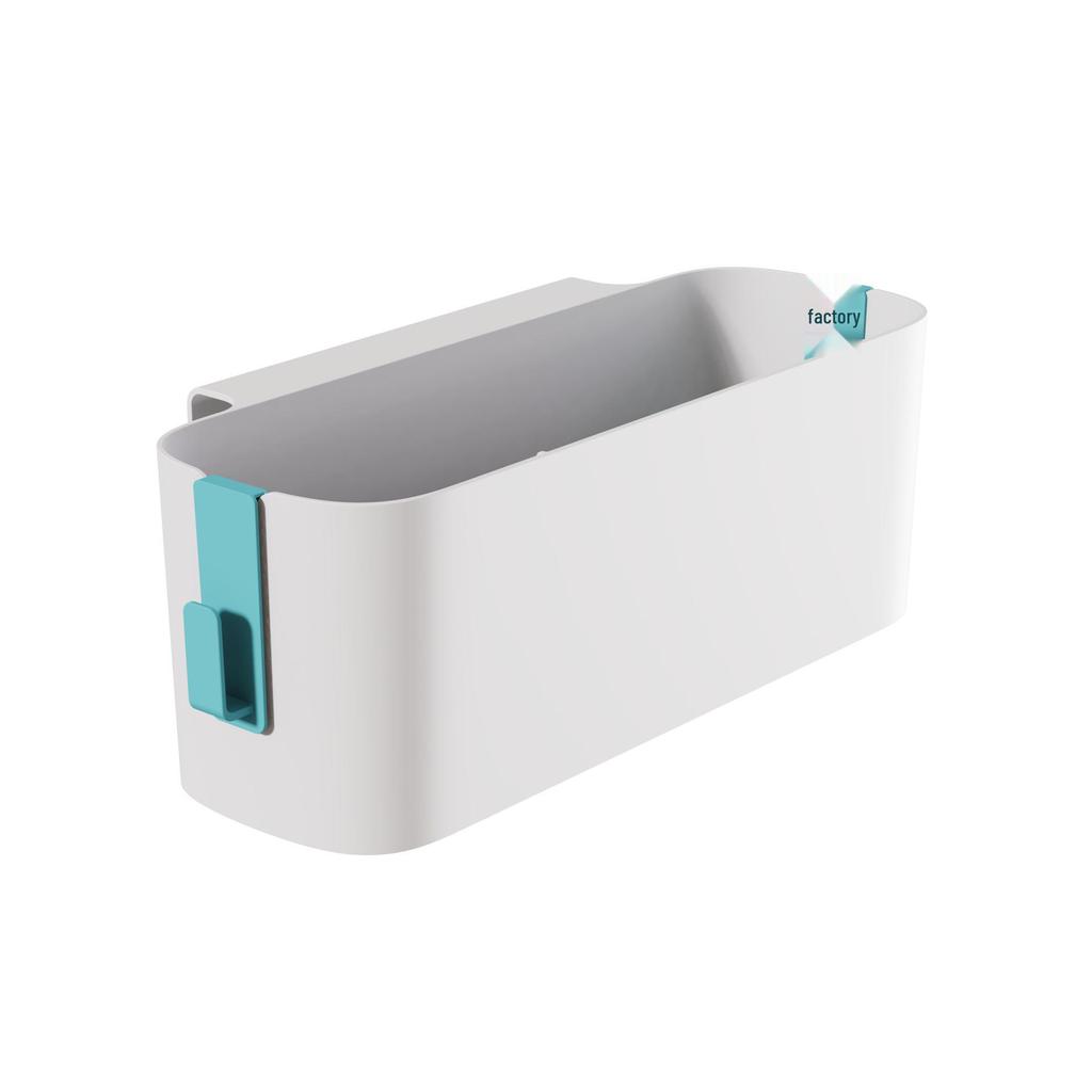 Multi-Purpose Hanging and Desktop Storage Basket for Dorm, Office, Home, and Cosmetics; Wall-Mounted Tissue Organizer.